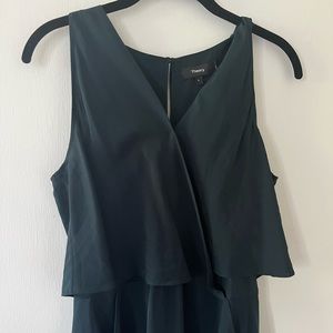 Theory Silk Layered Dress - Pockets - Never Worn